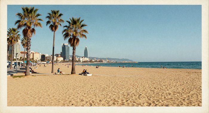 Barceloneta Beach, Barcelona